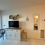 Unique Apartment With Direct Sea View Along The Beach In S\'Abanell Central Park Blanes