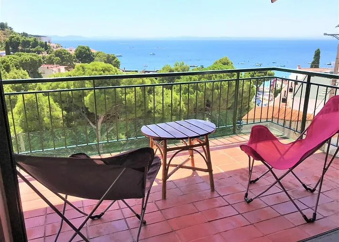 Apartamento En Roses Con Vistas Al Mar A 50 Metros De La Playa