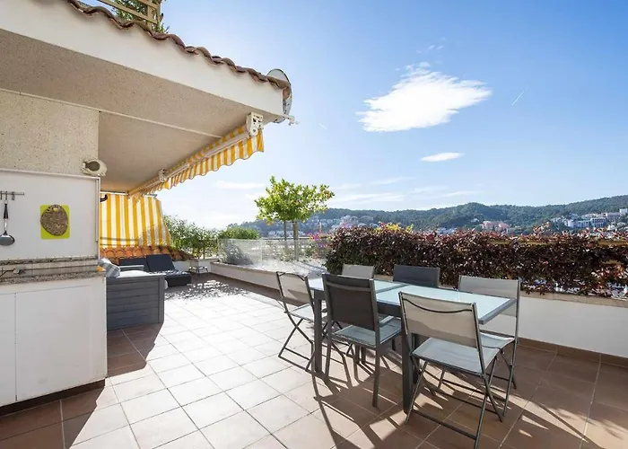 Apartamento Terrassa 1 Gran terraza con vistas al Mar y al castillo