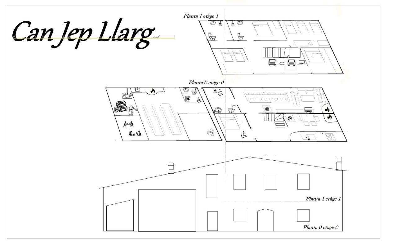 Jep Llarg Country house Cassa De La Selva