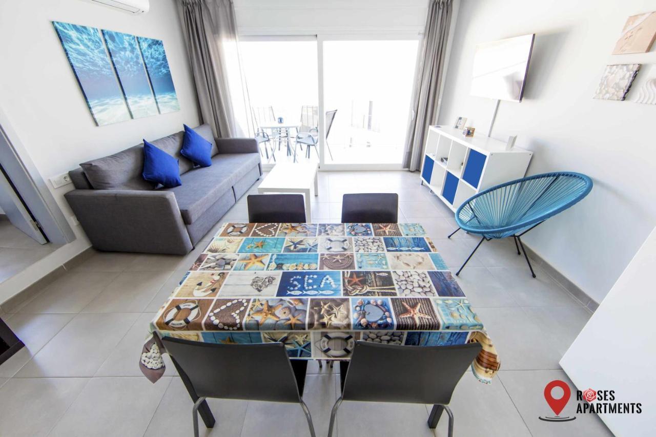 Ocean 2 Vista Mar Lateral Apartamento Rosas