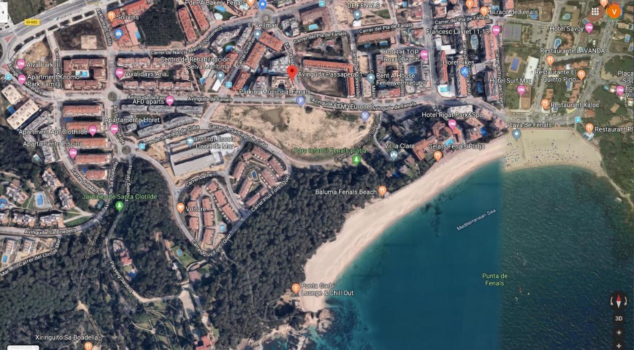 Al20 4 Pax, Playa Fenals, Costa Brava Apartamento