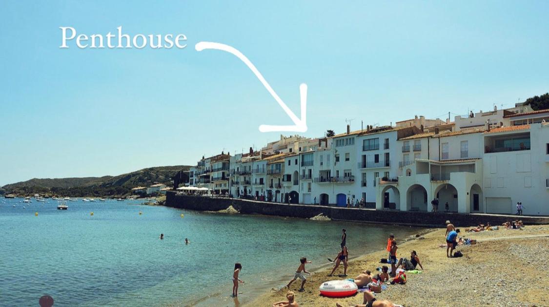 Apartamento Beachfront Penthouse With Sea Views In *