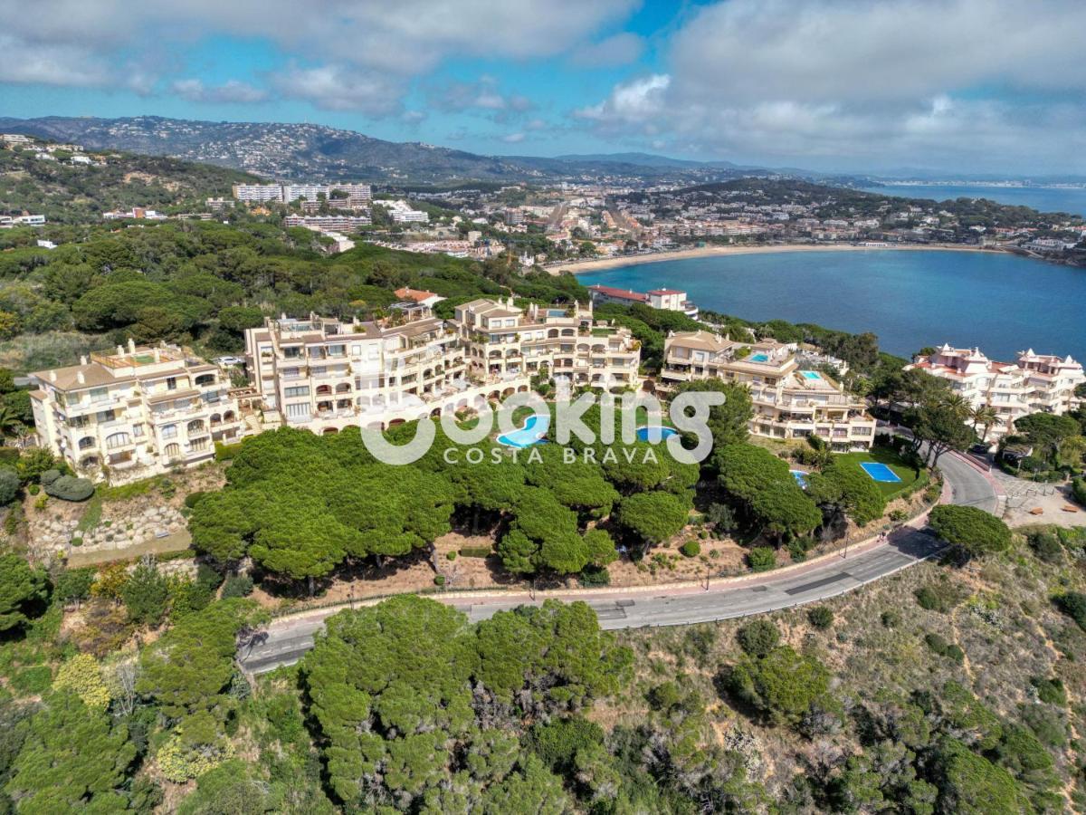 Velas I Planta Baja En Con Vista Mar Y Agradable Terraza Con Acceso Directo A La Piscina Apartamento S'Agaró
