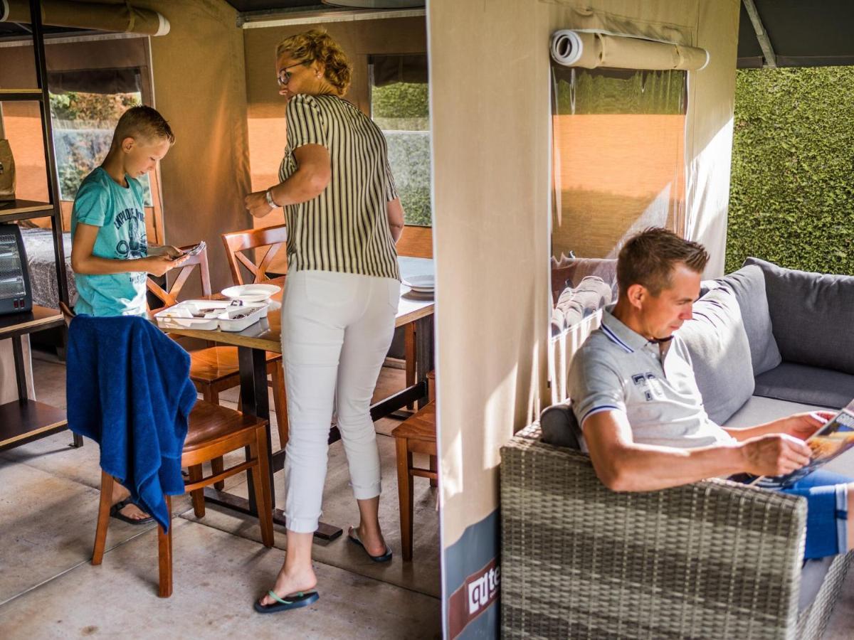 Safari Tent On A Near Luxury tent
