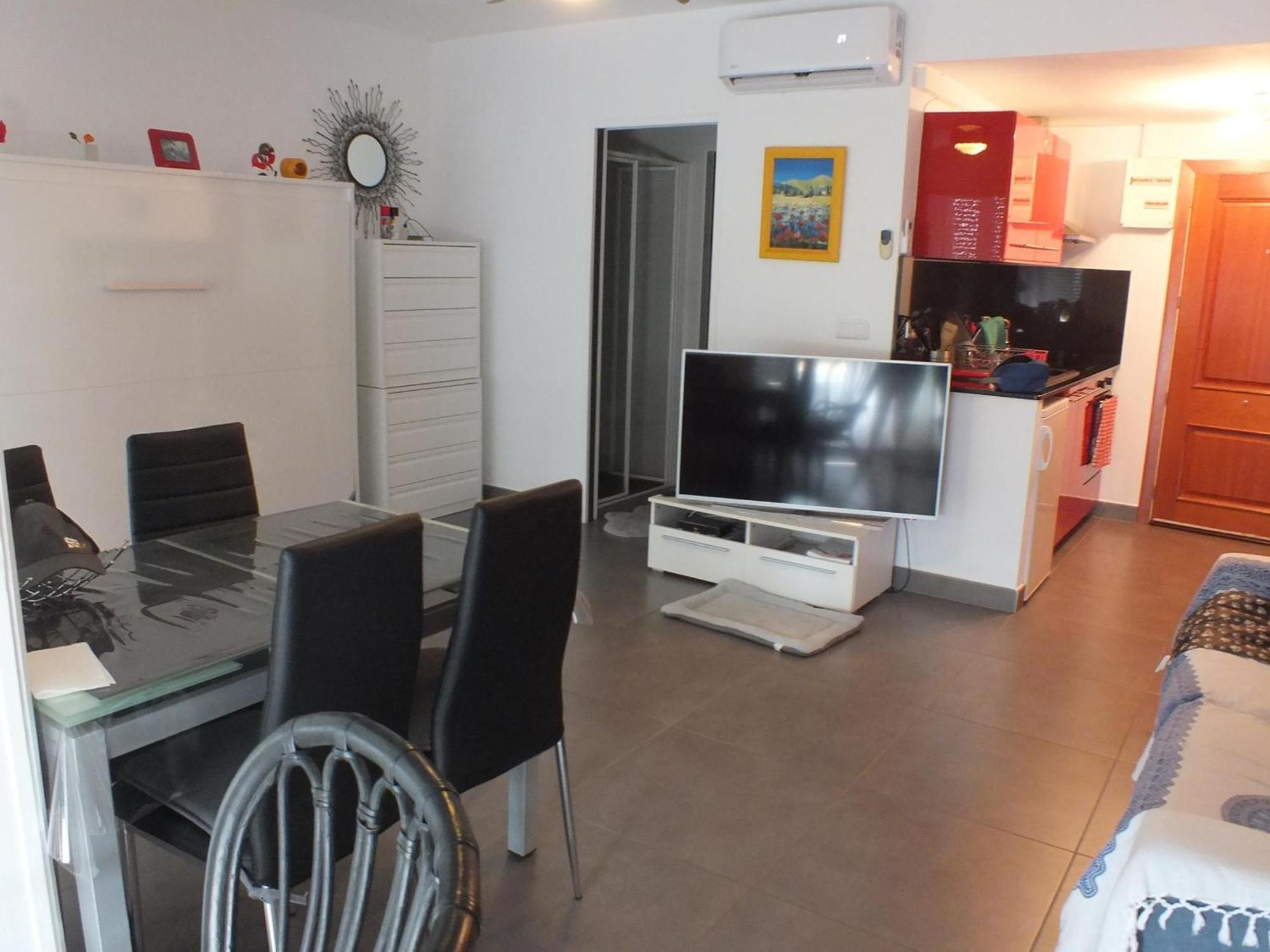 Apartamento Estudio 2/4 Con Piscina, Cerca De La Playa En - Es-204-63 *