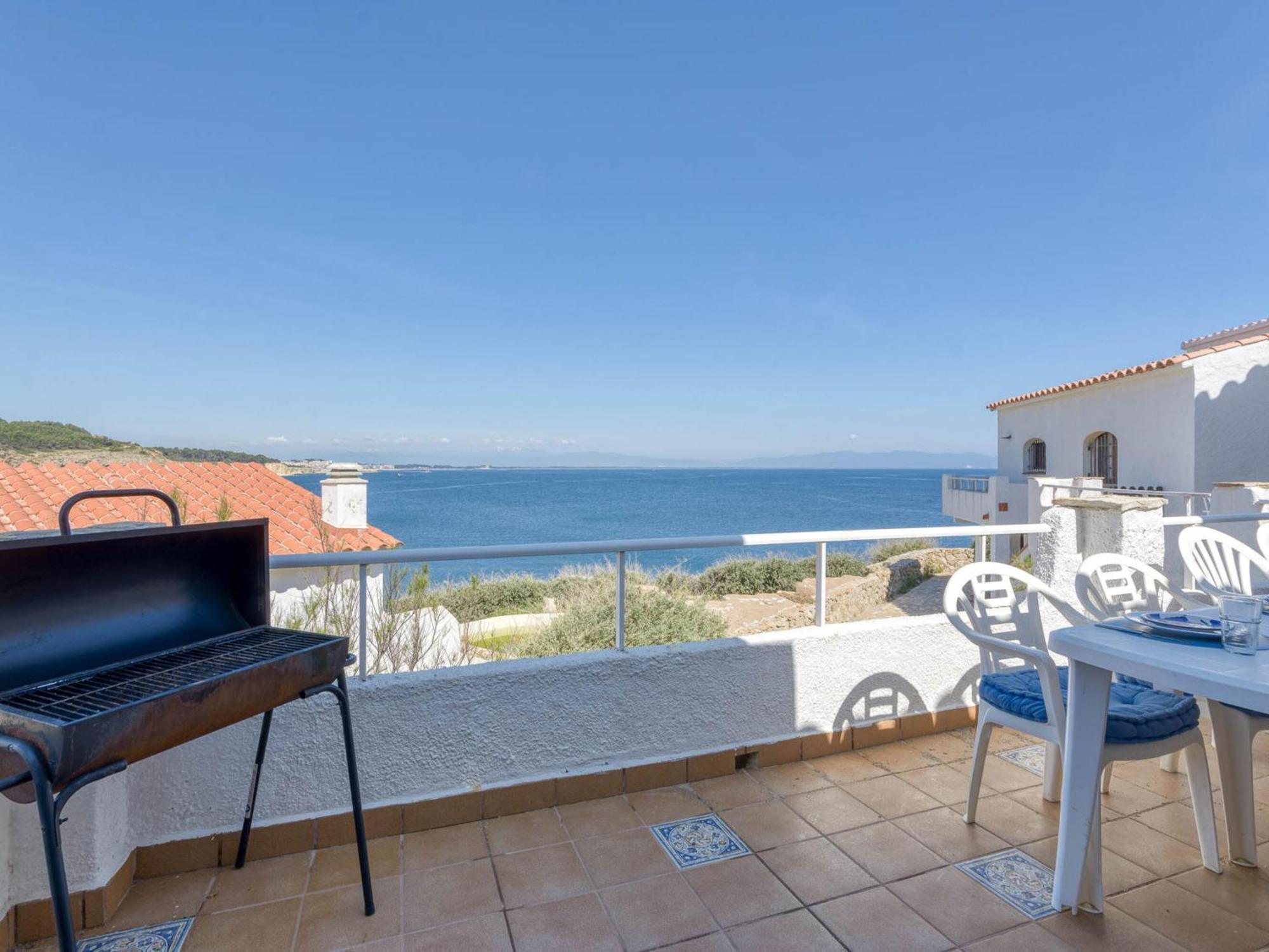 Apto Con Vista Al Mar: Piscina, Barbacoa, Wifi Y Parking En Montgo, L'escala - Es-89-126 Apartamento