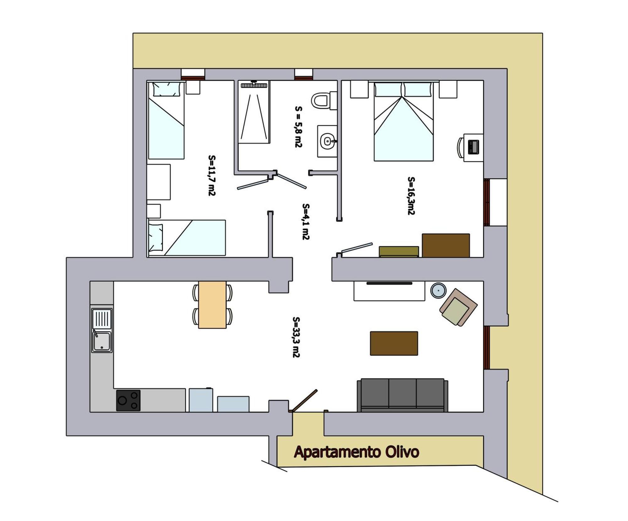 Apartment Costals Olivo