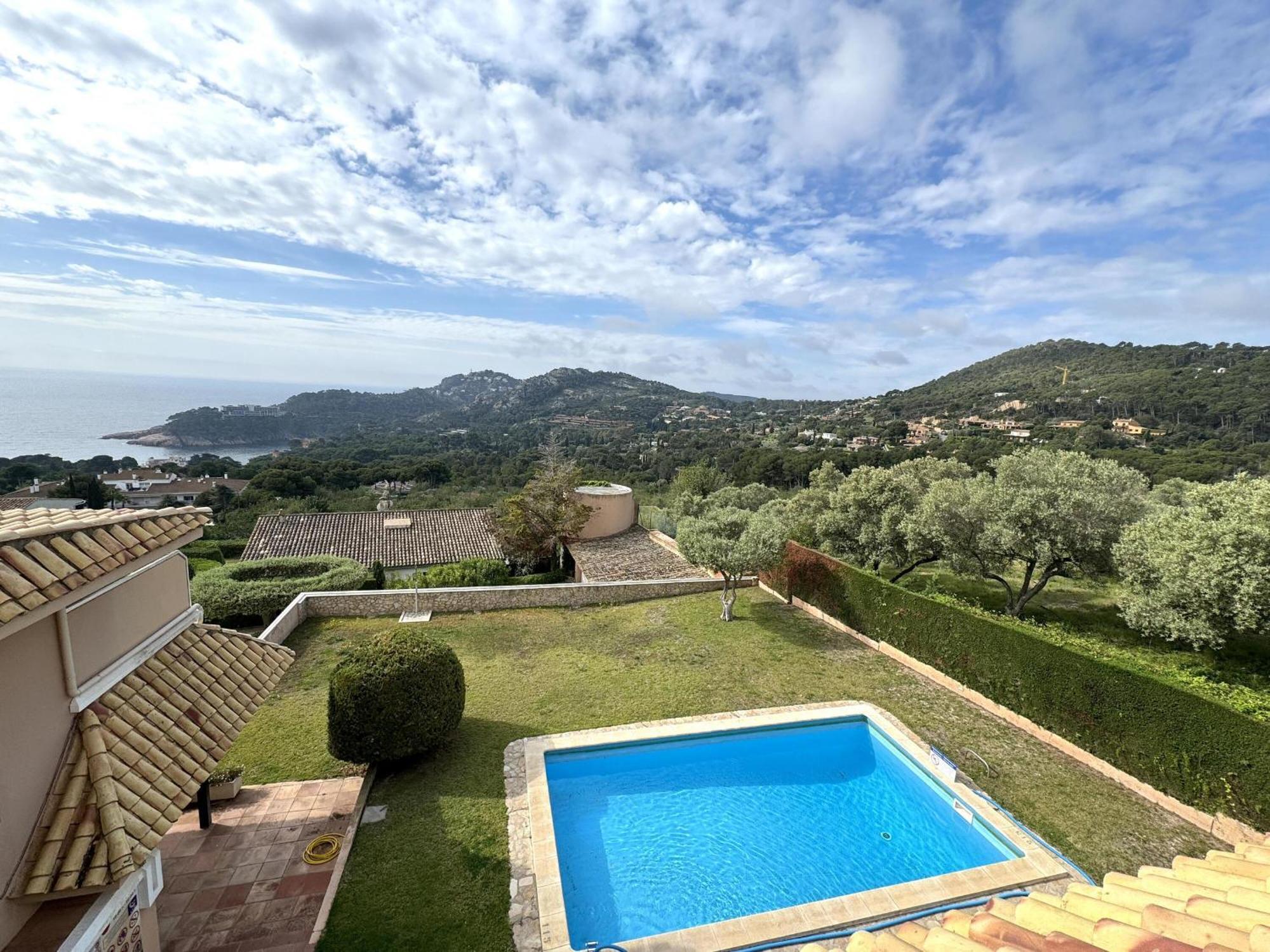 Precioso Con Vistas Al Mar Y Piscina En Aiguablava - Es-226-4 * Begur