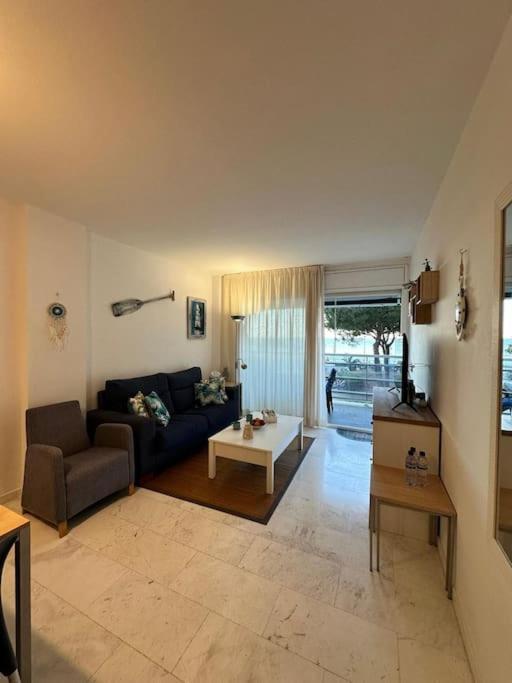 Unique With Direct Sea View Along The In S'abanell Park Blanes