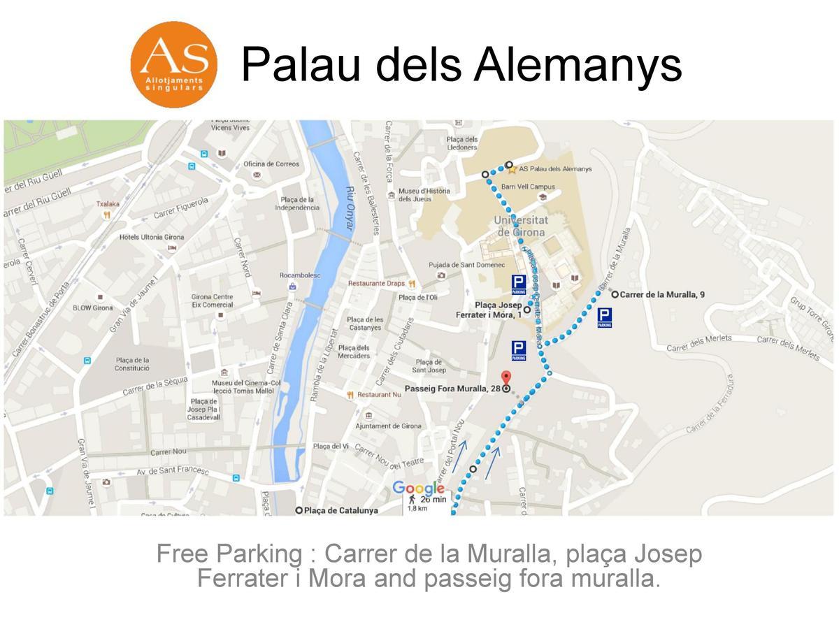 Aparthotel As Palau Dels Alemanys Boutique Monument Girona