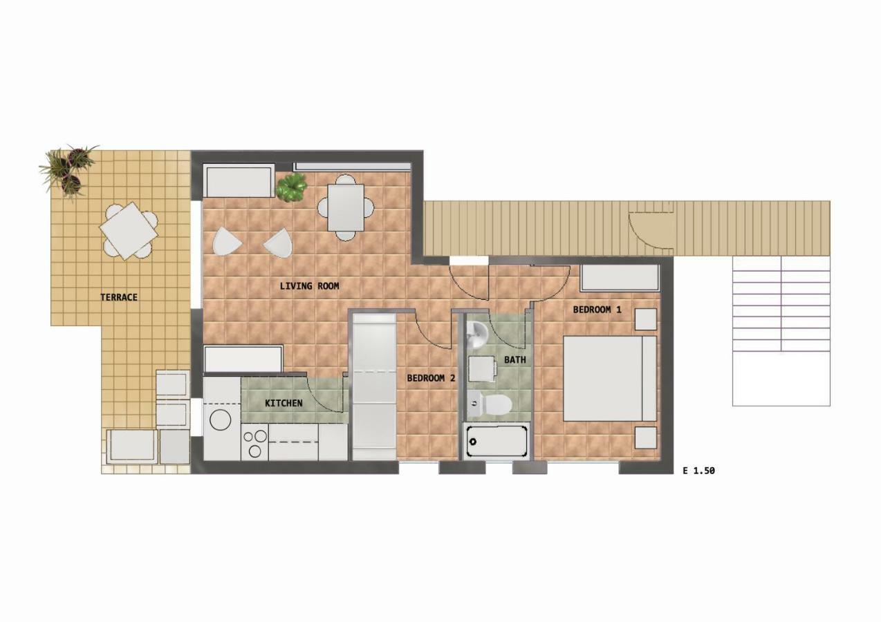 Apartamento Apartament Rhodes Mar *