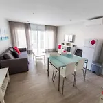 Roses Apartments Estudio 1 vista mar lateral
