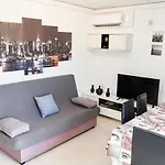 Apartamento Con Piscina De Temporada A 50M Del Mar