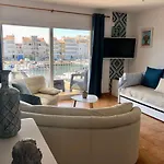 Appartement 80 M2,Port Rhodes D-2 Chambres, Terrasse Panoramique, Vue Sur Le Canal Principal D\'Empuriabrava