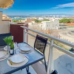 ROC MAR 72B-Apartamento centro Roses con vistas a la bahia de Roses