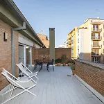 Apartamento con gran terraza Girona