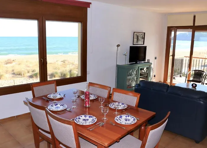 Les Dunes: Excelentes vistas a la Playa de Pals