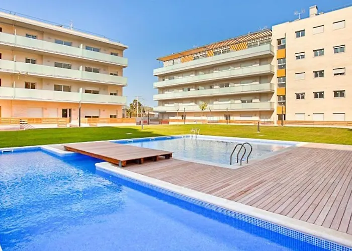 New! Apartamento Con 2 Piscinas, Parque Infantil, A 1 Min De La Playa