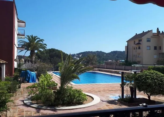 Fantastico Apartamento Con Piscina En Tossa De Mar