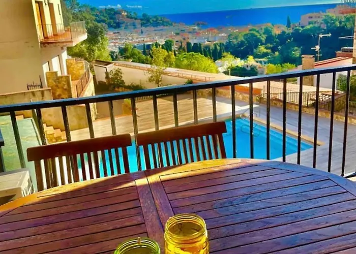Tossa De Mar, Miramar Con Piscina