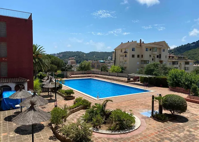 Apartamento Pau Picasso con piscina y terraza en Tossa de Mar