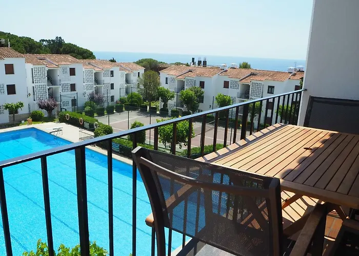 Apartamento En Calella De Palafrugell Con Vistas Al Mar, Piscina Y Terraza