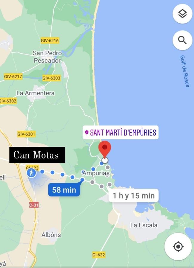 Motas Сasa de vacaciones Viladamat