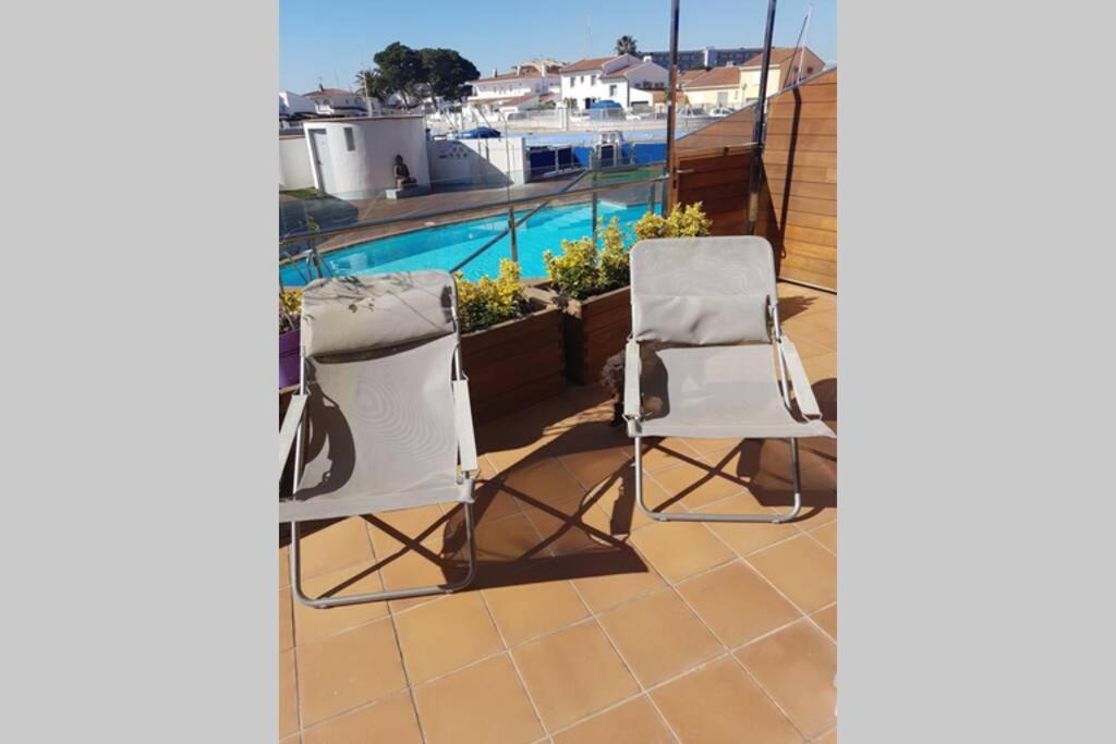 Appart De Standing Calme Avec Piscine Rosas