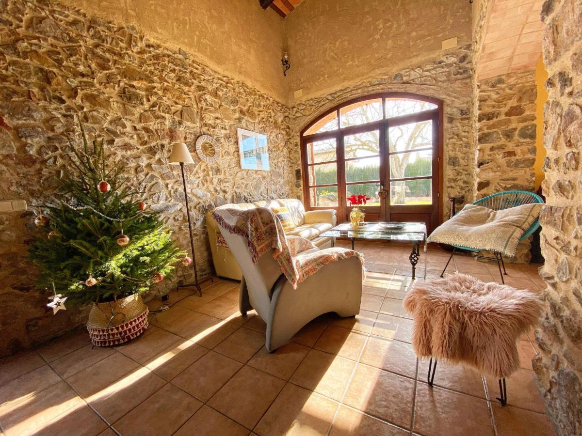 Mas Dels Avis Tipica Masia Catalana Villa Vall-Llobrega