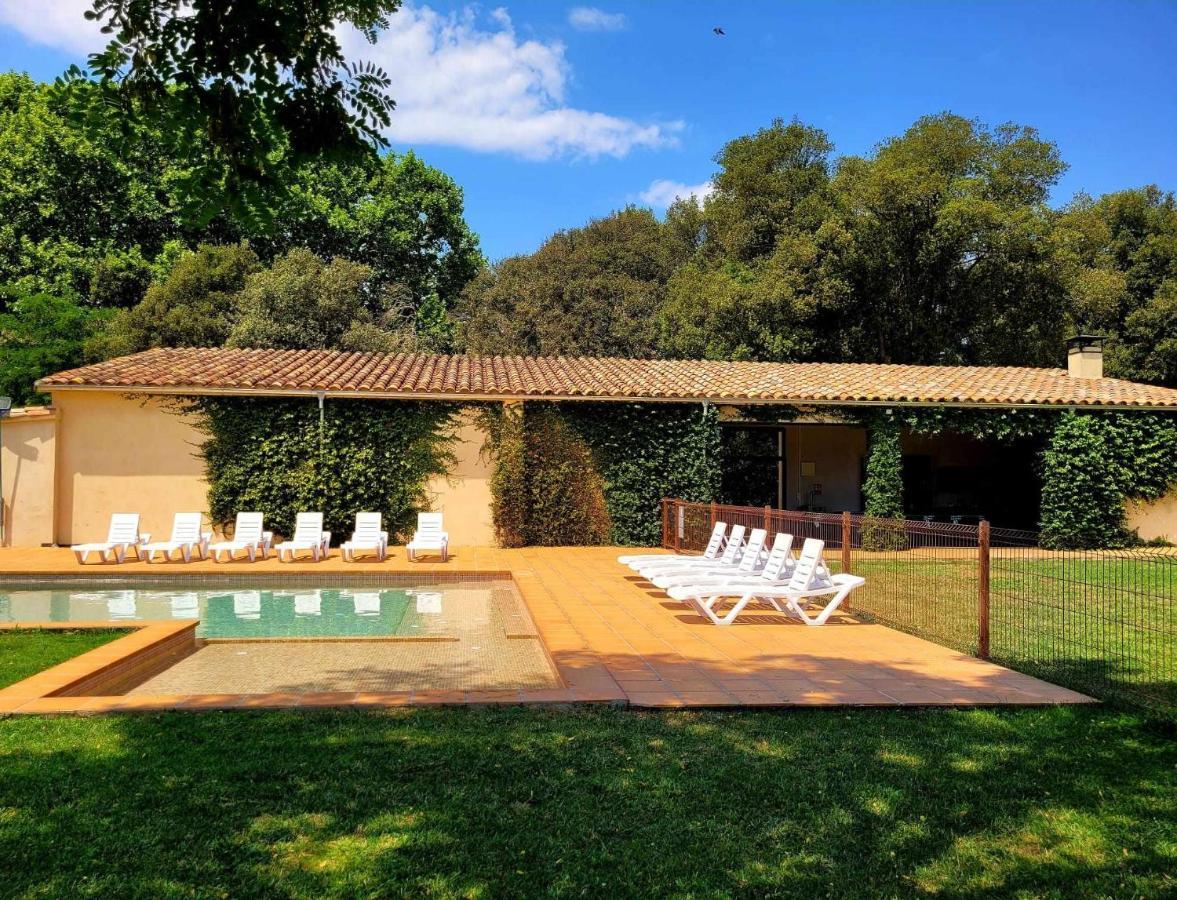 Villa Masia Restaurada Con Piscina Privada28 Pax Girona