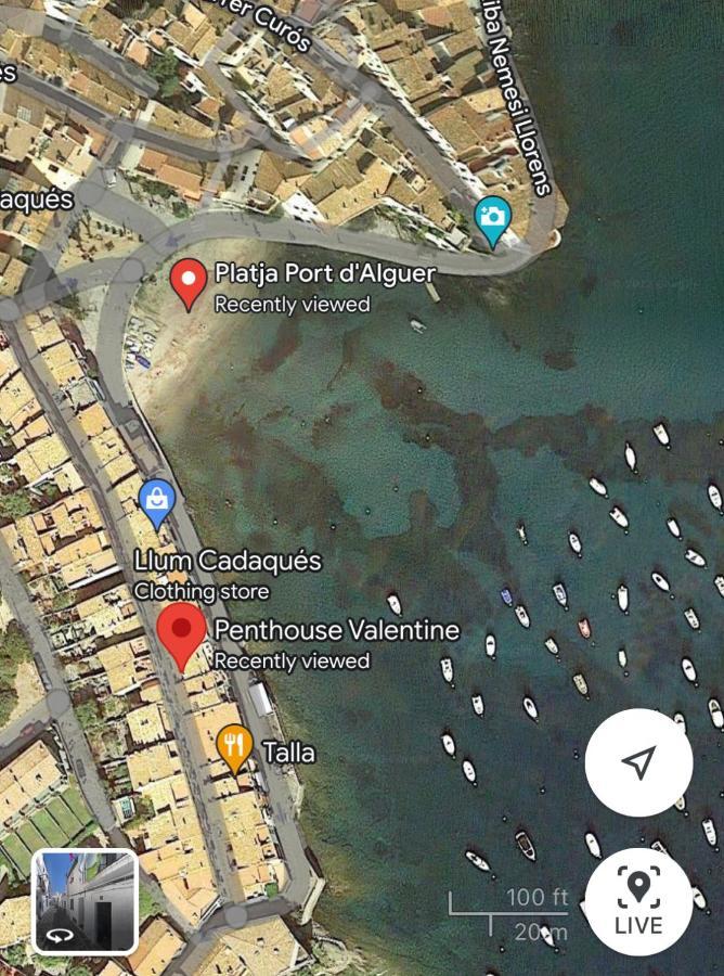 Beachfront Penthouse With Sea Views In Apartment Cadaques