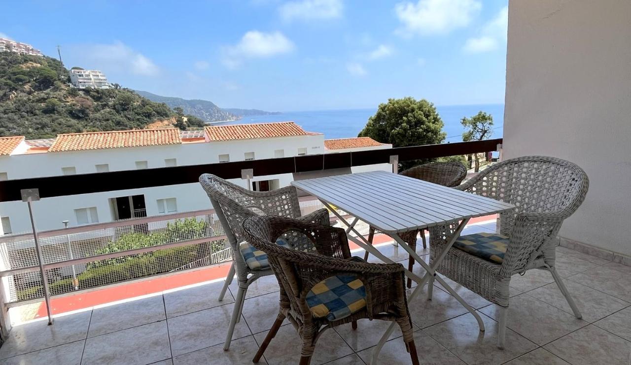 Ma Terrasse Avec Vue Sur La Tossa de Mar