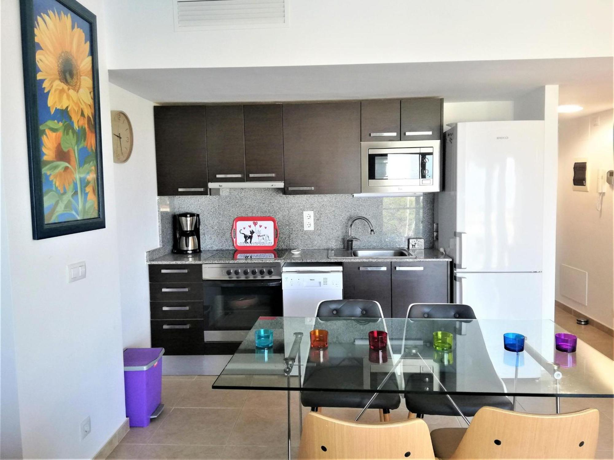 Apartamento 3360 Les Marines Garbi 4-2, Vacaciones A Santa Margarita, Espaciosa Zona Ajardinada, Ambiente Familiar Donde Vivir Momentos Especiales. - Es-258-81 *