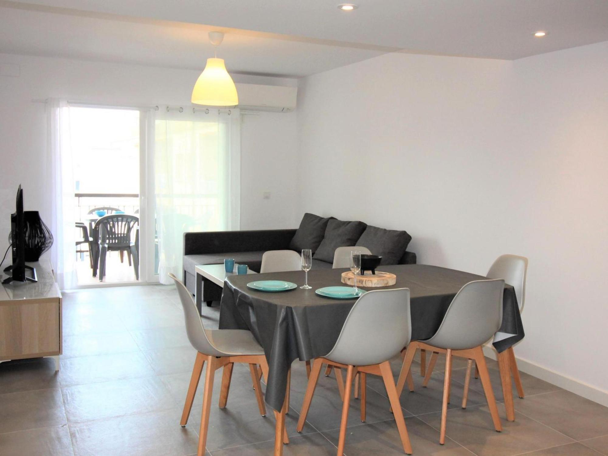 4075 - Puig 3-4, 2ª Linea, Completamente Renovado, Full Equip, En Pleno Centro, Vista Al Mar. Wifi - Es-258-85 Apartamento