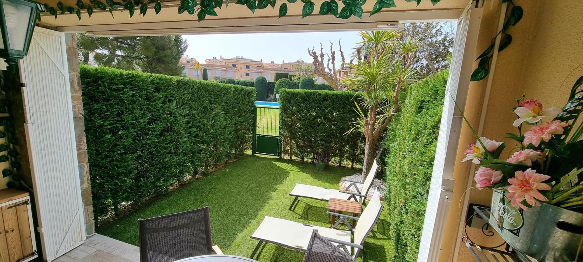 Sagaro Garden, Jardin Privado, Piscina, 150 M Playa Apartamento