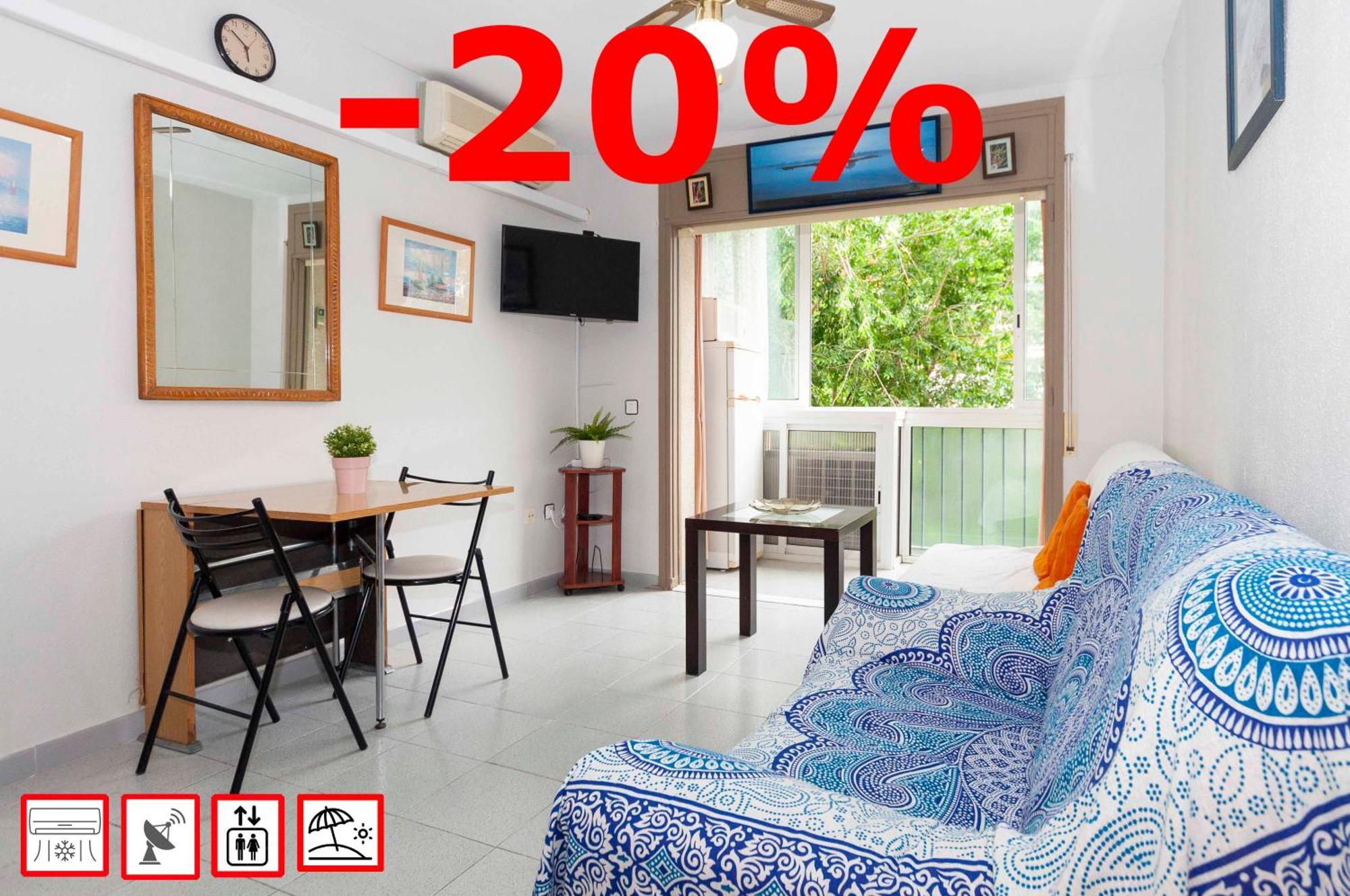 Apartment 1231 Punta Del 150m Playa - Apivend Immo Roses