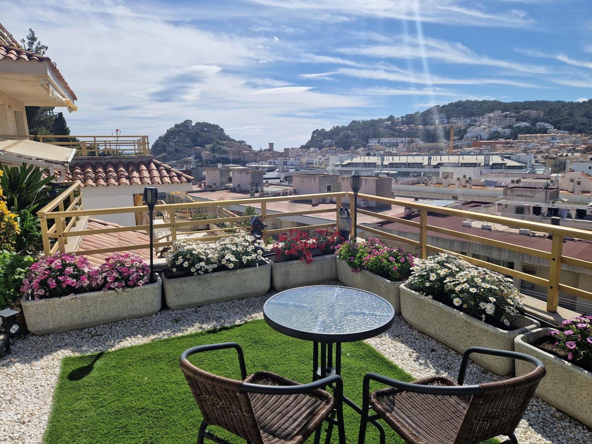 Apartment Luna Tossa De Mar With Jacuzzi, 5Mins Walking To The Beach, Sea And Castle View Big Terrace Apartment