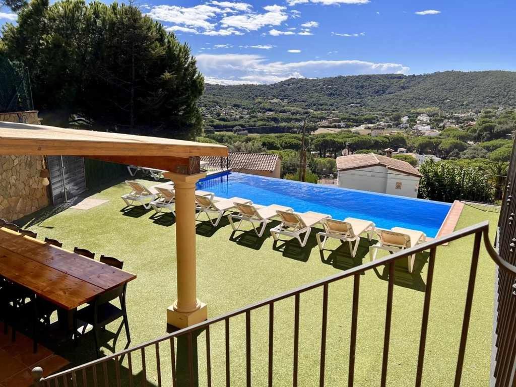 Casa Mas Ambros Con Piscina Desbordante Villa Calonge (Catalonia)