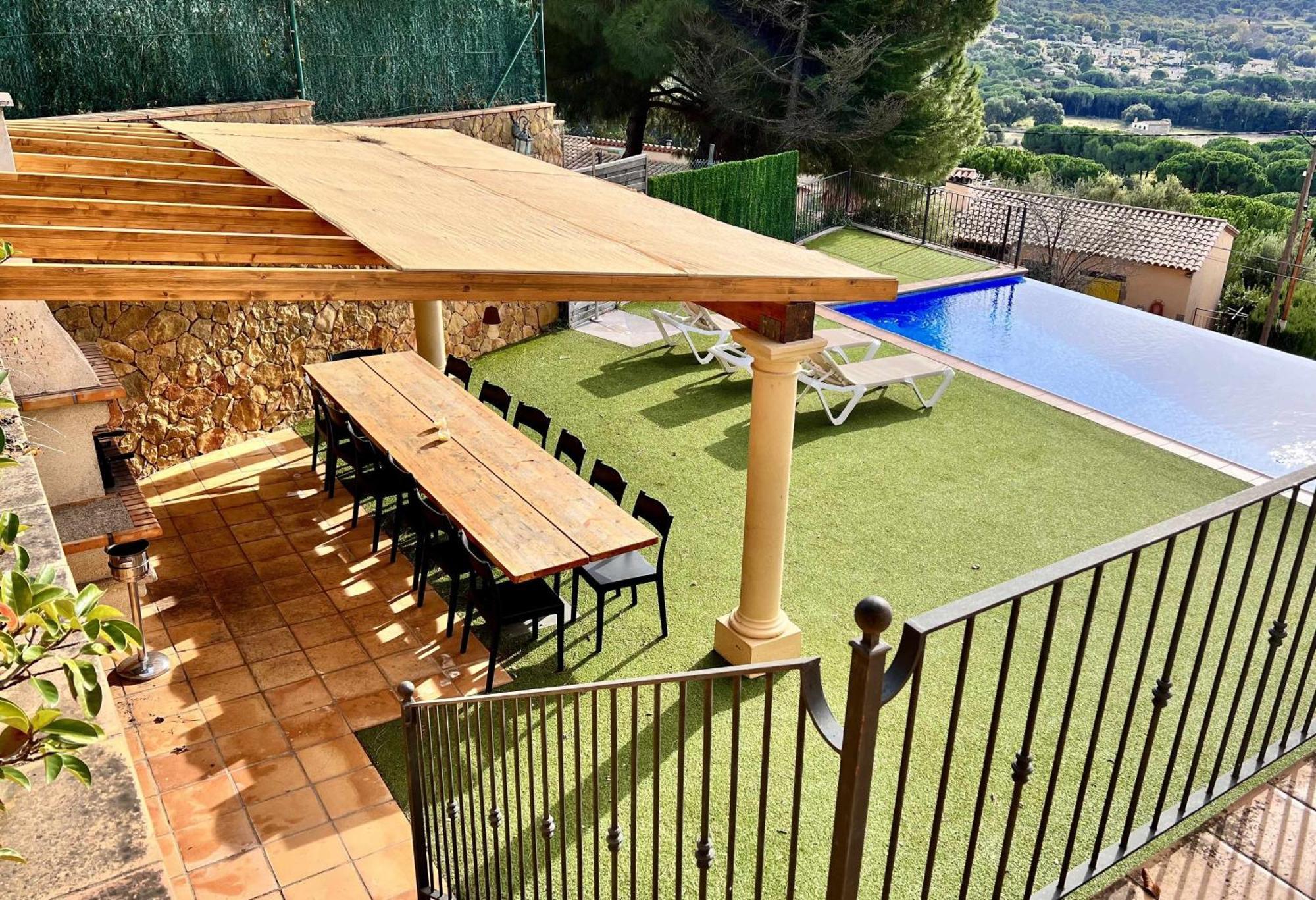 Casa Mas Ambros Con Piscina Desbordante Villa *