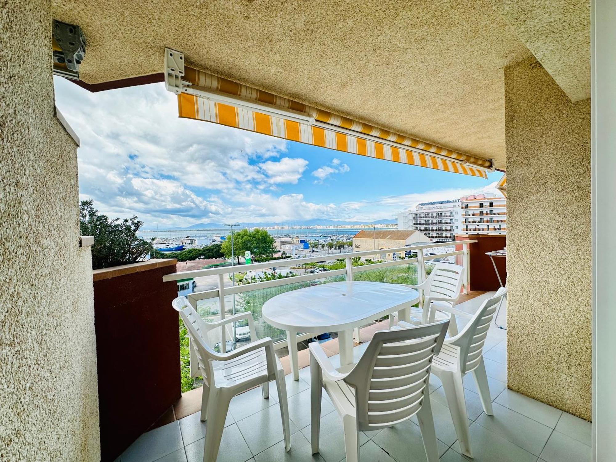 Roc Mar 3 3b - Cerca Del Centro Y De La Playa - Terraza Con Vistas Al Mar Y Al Puerto Apartamento Rosas