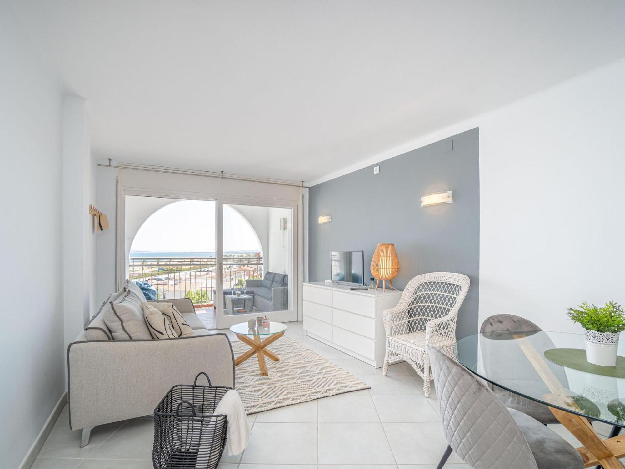 Apartamento Agradable Duplex Con Vistas Al Mar - Hisp-288-43 *