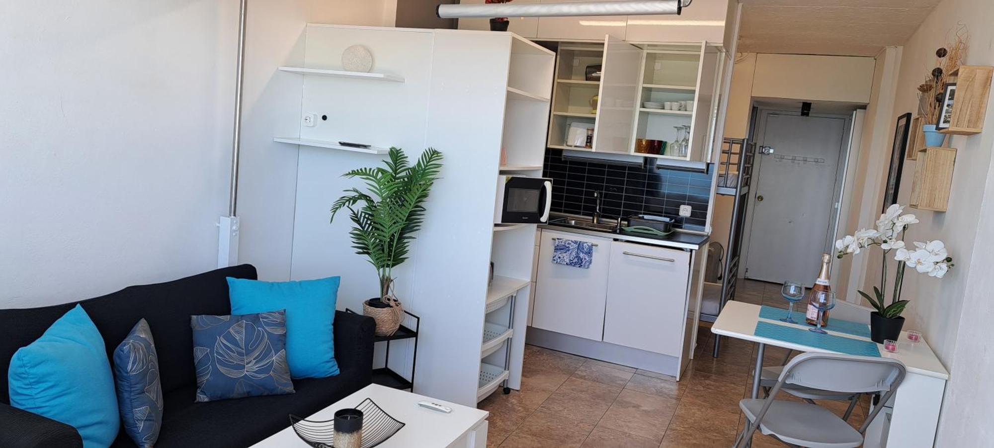 Estudio En Primera Linea De Mar Apartamento *