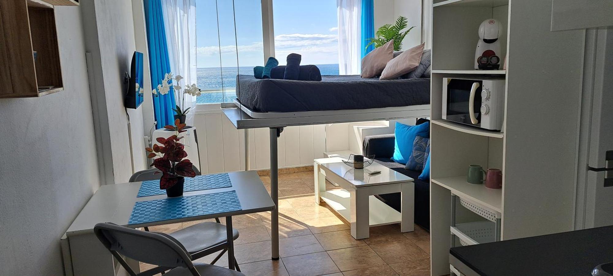 Apartamento Estudio En Primera Linea De Mar
