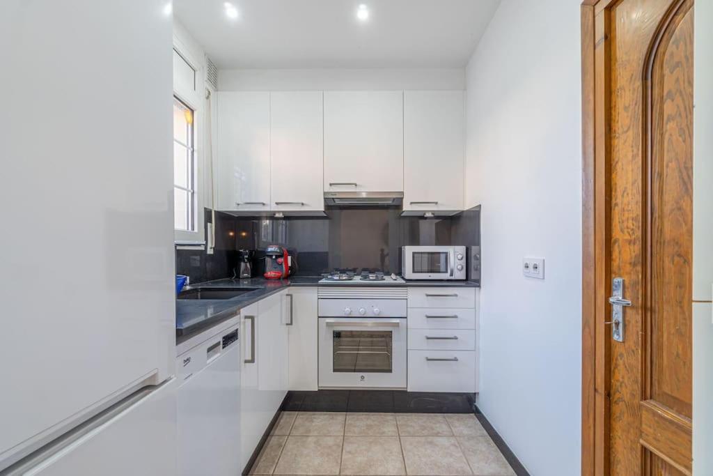 Sm21-gran En La Playa, 4 Habitaciones, Climatizada, Piscina, Barbacoa Y Wifi