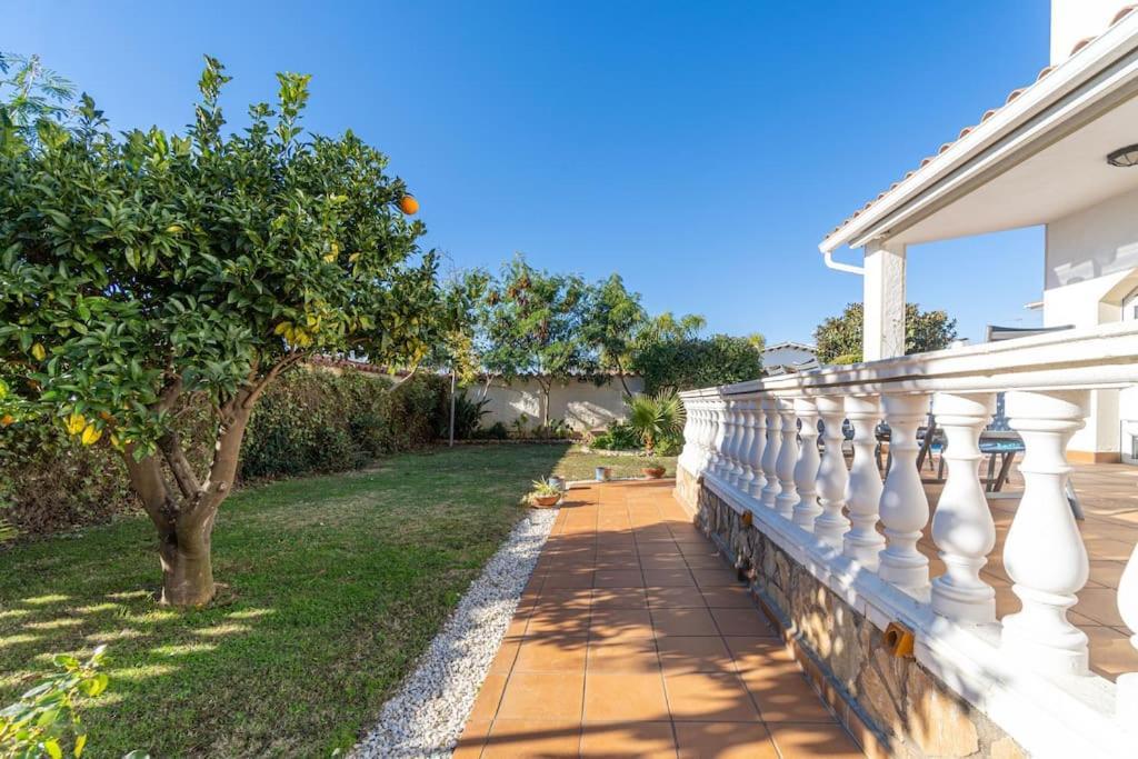 Sm21-gran En La Playa, 4 Habitaciones, Climatizada, Piscina, Barbacoa Y Wifi Villa *