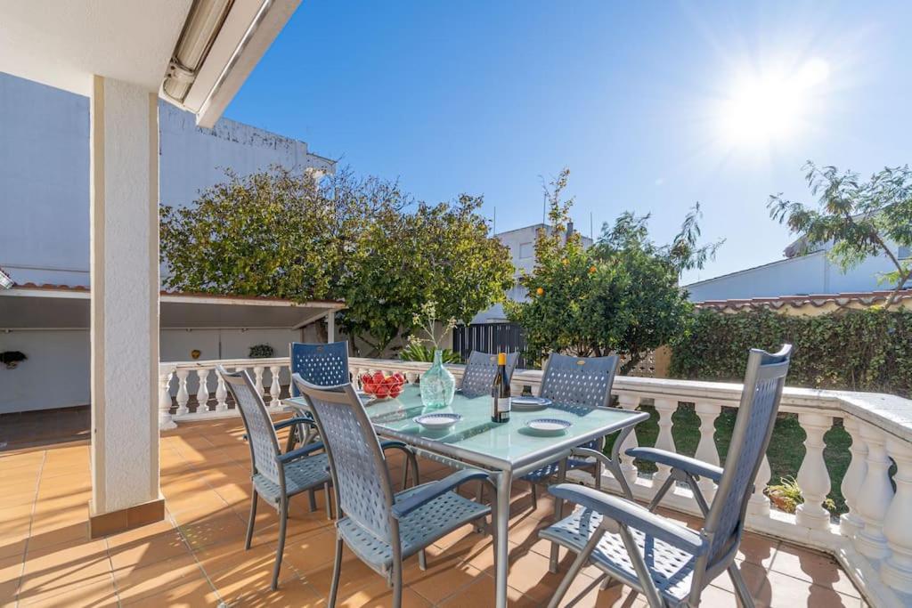 Sm21-gran En La Playa, 4 Habitaciones, Climatizada, Piscina, Barbacoa Y Wifi Villa *