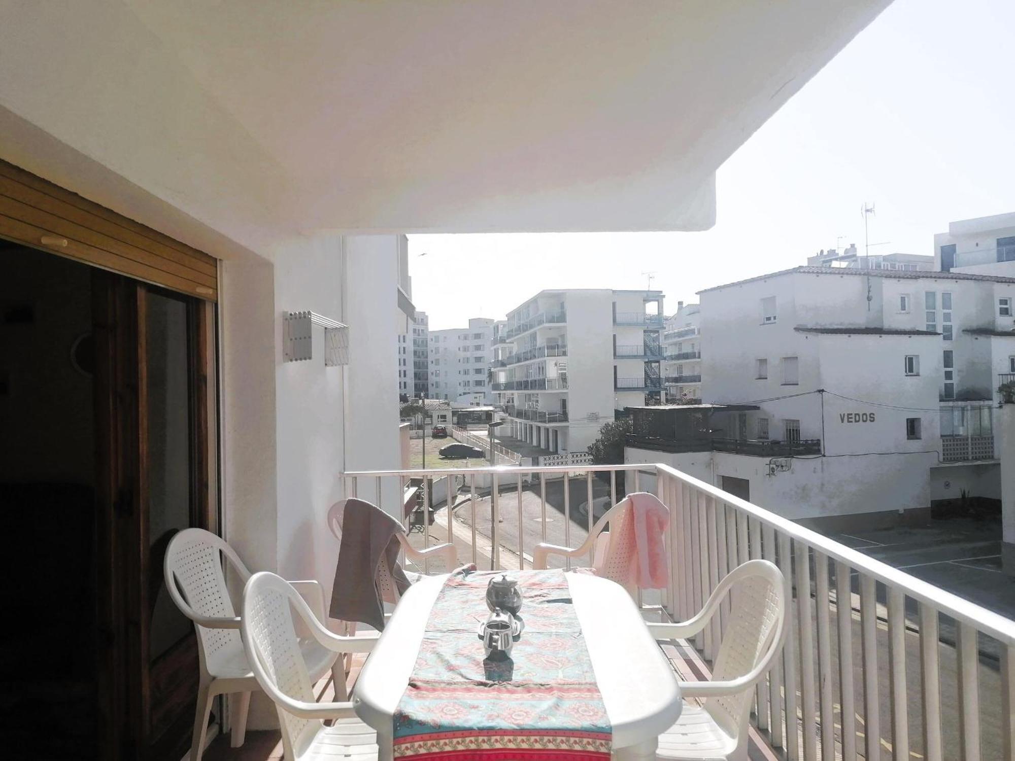 Apto En 2ª Linea De Playa Con Terraza, Wifi Y Parking Comunitario En Santa Margarita, - Es-258-67 * Rosas
