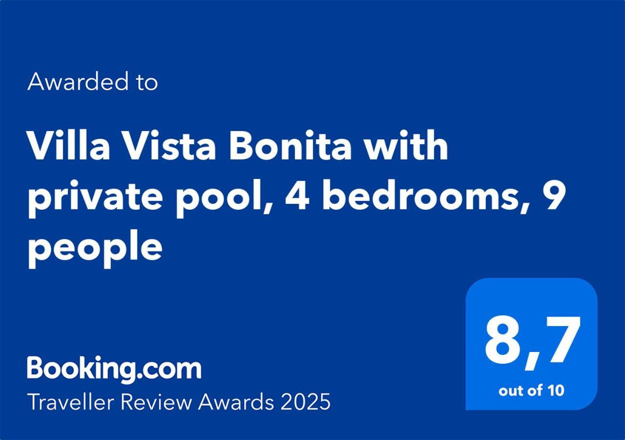 Villa Vista Bonita With Private Pool, 4 Bedrooms, 9 People *