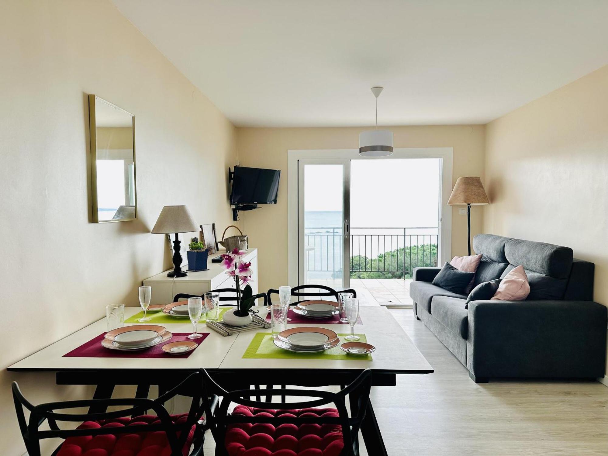3385 Alarona B B4, Vistas Inmillorables A La Cala Playa De Canyelles. Relarse Y Disfrutar De La Brisa Del Mar. - Es-258-143 Apartamento *